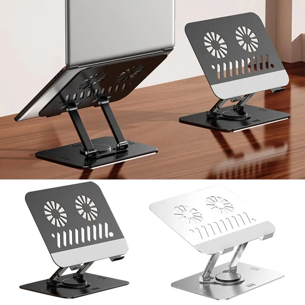 Durable Laptop Stand Adjustable Laptop Desk Stand with Function 360-degree Rotation for High Stability Portable Computer Stand