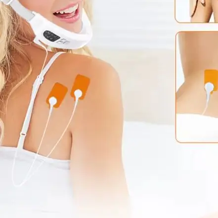 الأسهم الأمريكية جهاز التخسيس الكهربائي للوجه الذقن المزدوجة على شكل حرف V حزام رفع الساخن ضغط الوجه يهتز التخسيس مدلك التحكم عن بعد #1