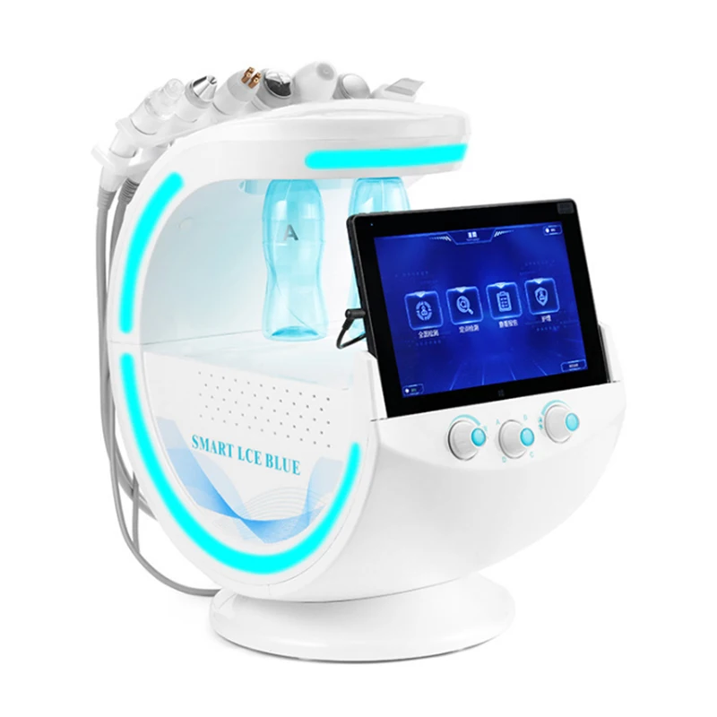 Newest Non-surgery Gold RF Hydra Dermabrasion Ultrasonic Deep Cleansing Skin Care Machine Water Peel Beauty Machine Face Lifting