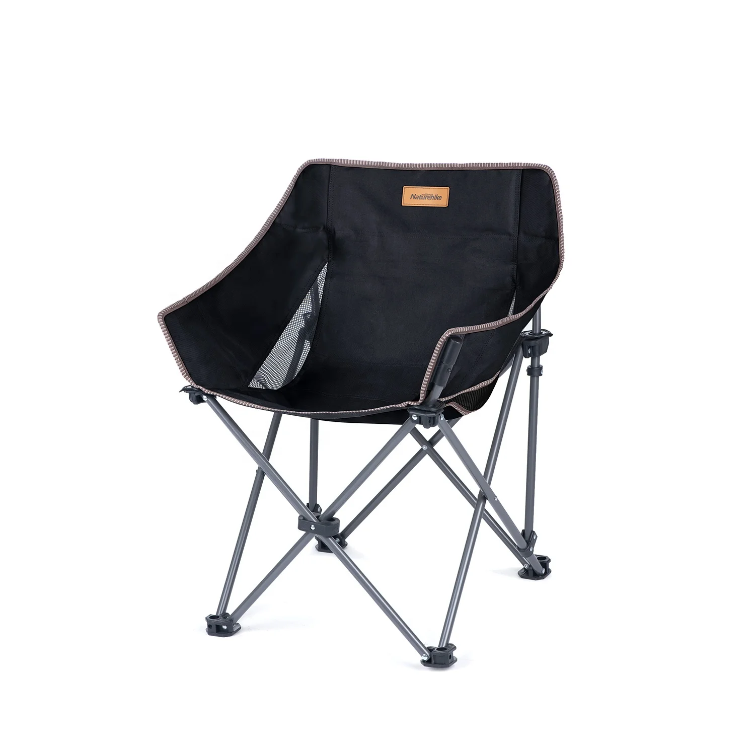 Naturehike Camping Chair,Portable Lightweight Moon Chair,Folding Outdoor Travel Hiking Beach Picnic Fishing Chair Bearing 90kg