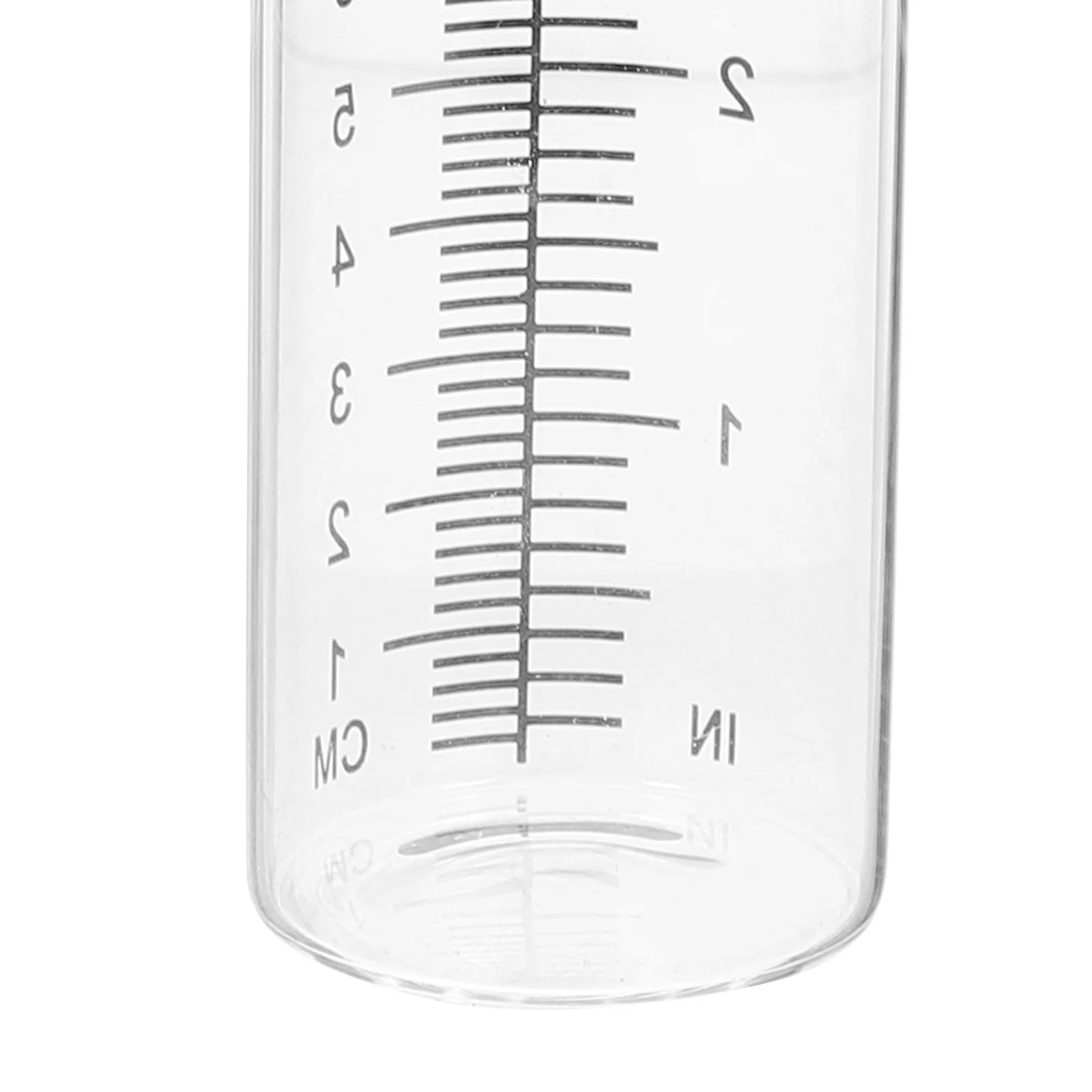 

Rain Gauge Tube Replacement 7 Inch High Borosilicate Glass Outdoor Garden Lawn Precise Rain Measurement Clear Rainfall Gauge