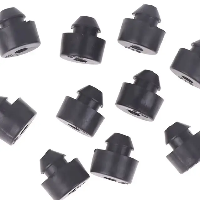 10 peças cg125 gn125 en125 gs125 cb125 cbt125 suporte de assento motocicleta scooter amortecedor de borracha vedação para peças anti-choque