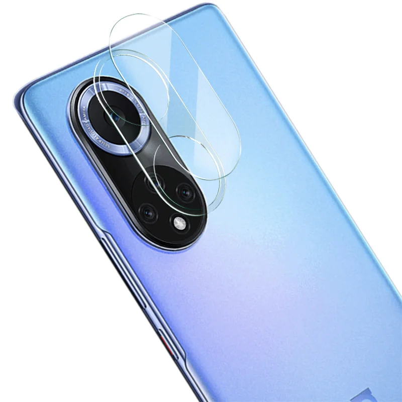 

IMAK HD Clear Anti-Scratch Tempered Glass Camera Lens Protector + Acrylic Lens Cap for Huawei nova 9 / Honor 50
