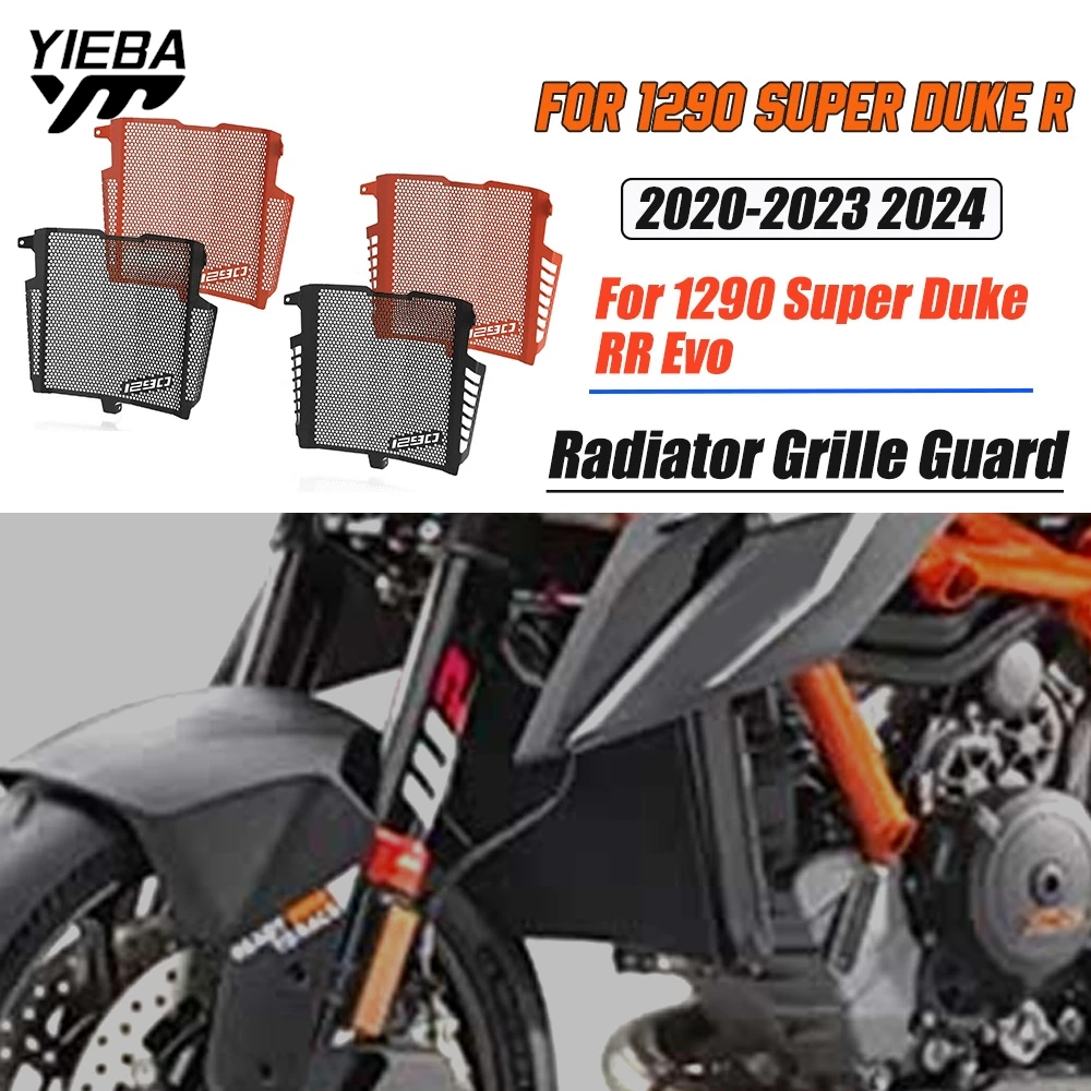 

FOR 1290 Super Duke RR Evo 2020 2021 2022 2023 2024 1290 Super Duke R Motorcycle Radiator Cover Grill Guard Water Tank Protector