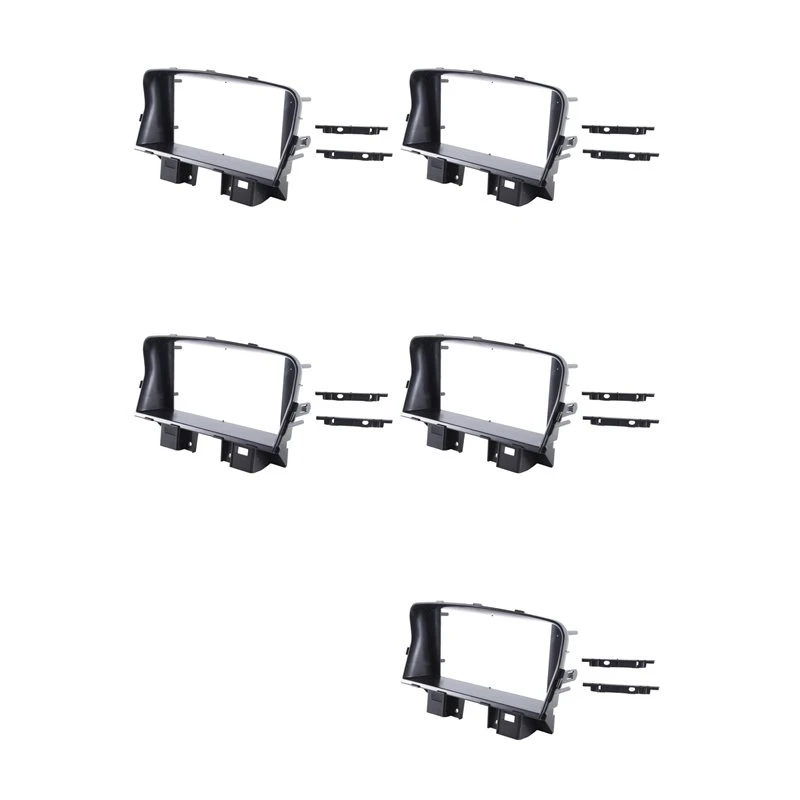 5Pcs 7 INCH Car Radio Fascia Panel For Chevrolet Cruze 2009-2014 Frame ABS Cable Installation Trim Kit