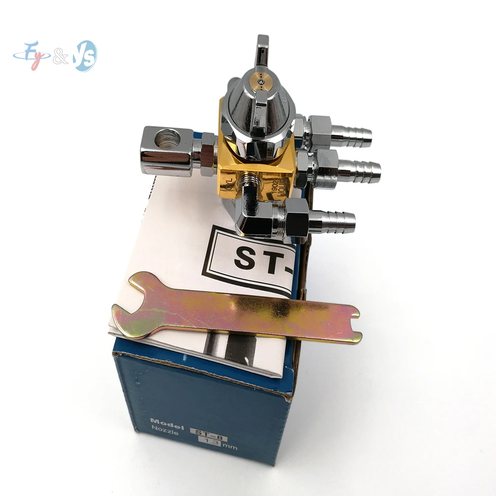 ST-8 Automatic Spray Gun,Professional Mini Paint Sprayer for Wave Soldering Flux Glue Release Agent,High Atomizing