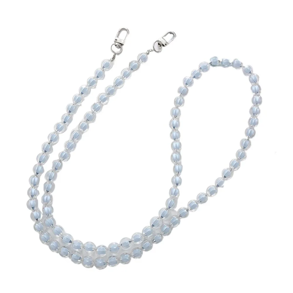 

Anti Loss Candy Color Beaded Crossbody Chain Universal Colorful Mobile Phone Crossbody Strap Long-style Sweet Phone Neck Straps