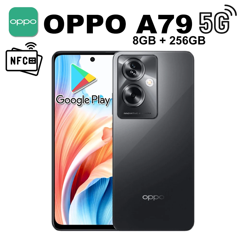 OPPO A79 smart phone supports side fingerprint/facial recognition, GPS positioning function