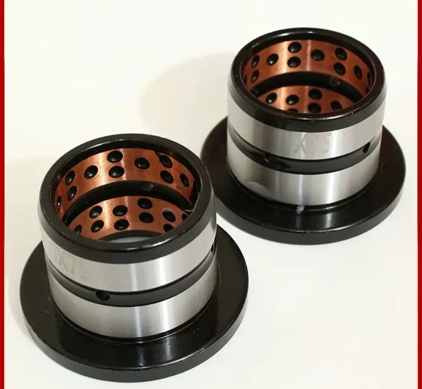 Stainless Steel Alloy Spotted Copper Bushings Bearings for Excavator Bucket Linkage Dipper Arm, Bucket Pin & Breaker Pin Bushing