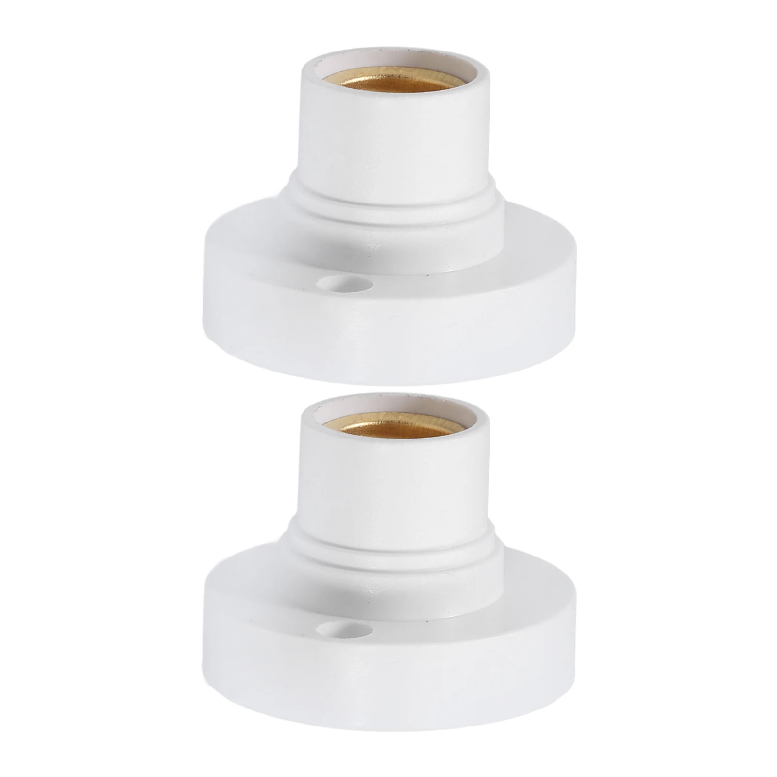 

2Pcs E14 Screw Lamp Holders for Electrical Testing 250V Capacity Round Bulb Sockets for Lighting Fixtures Versatile Design