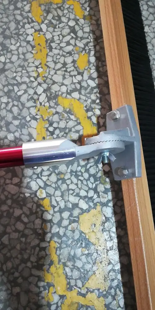 Imagem -06 - Vassoura Acabamento Concreto com Faia Madeira Handle Alta Qualidade