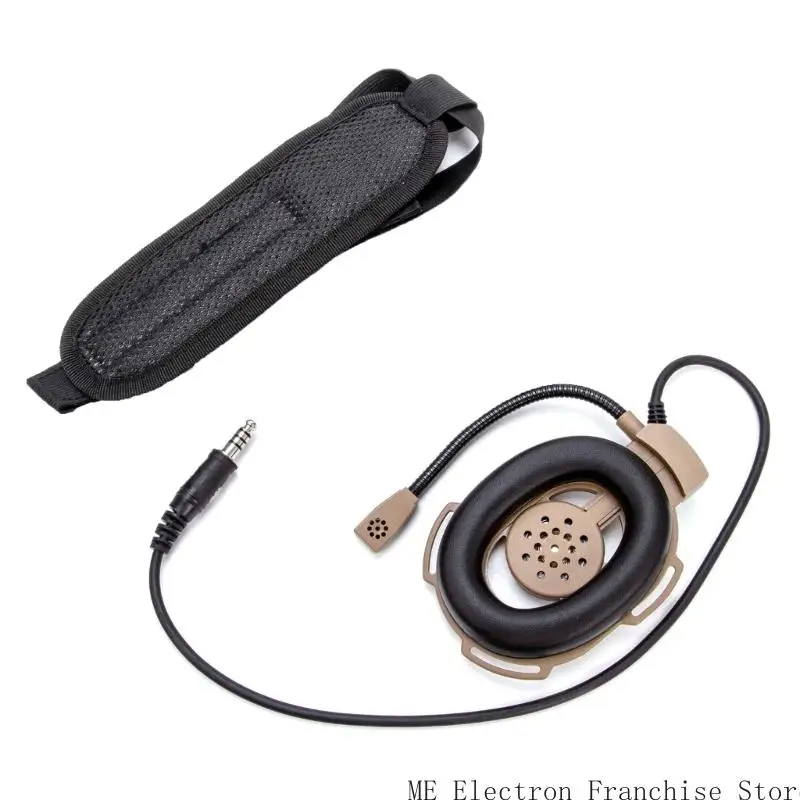 T5EA einstellbares Stirnband für PR1500 HT1000 JT1000 MT2000 mit MTP850 U94 PTT -Adapter