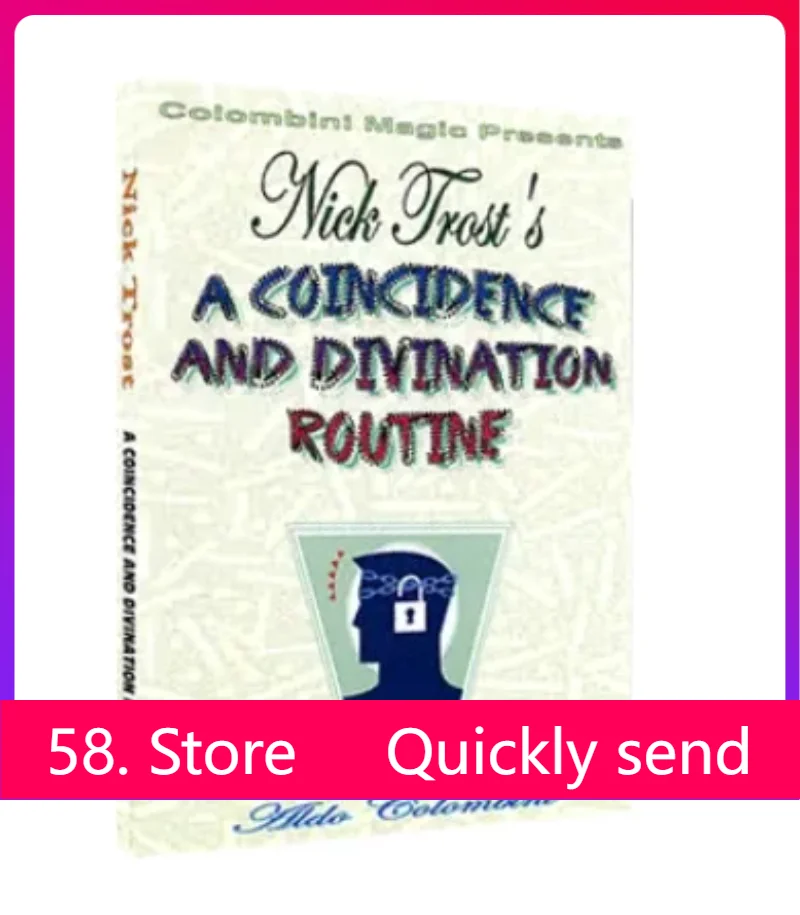 New 2025  Nick Trost's A Coincidence and Divination Routine by Aldo Colombini  - Magic tricks ( 58 Store Download )