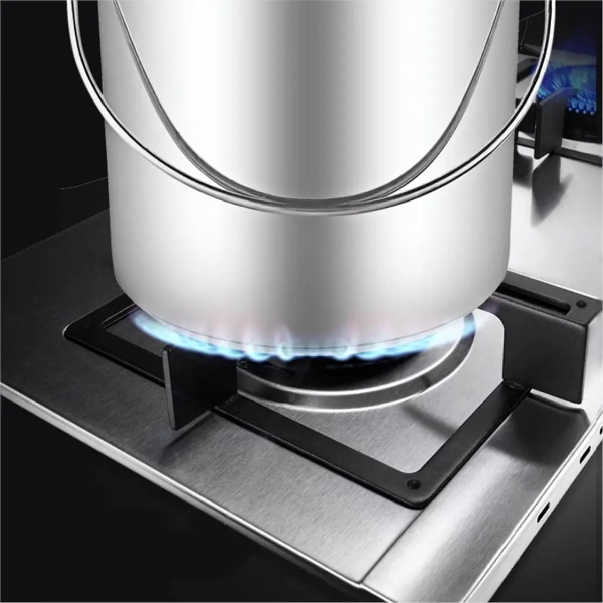 

Large Capacity Stainless Steel Cereal Container Metal Kitchen Rice Oil Storage Bucket Airtight