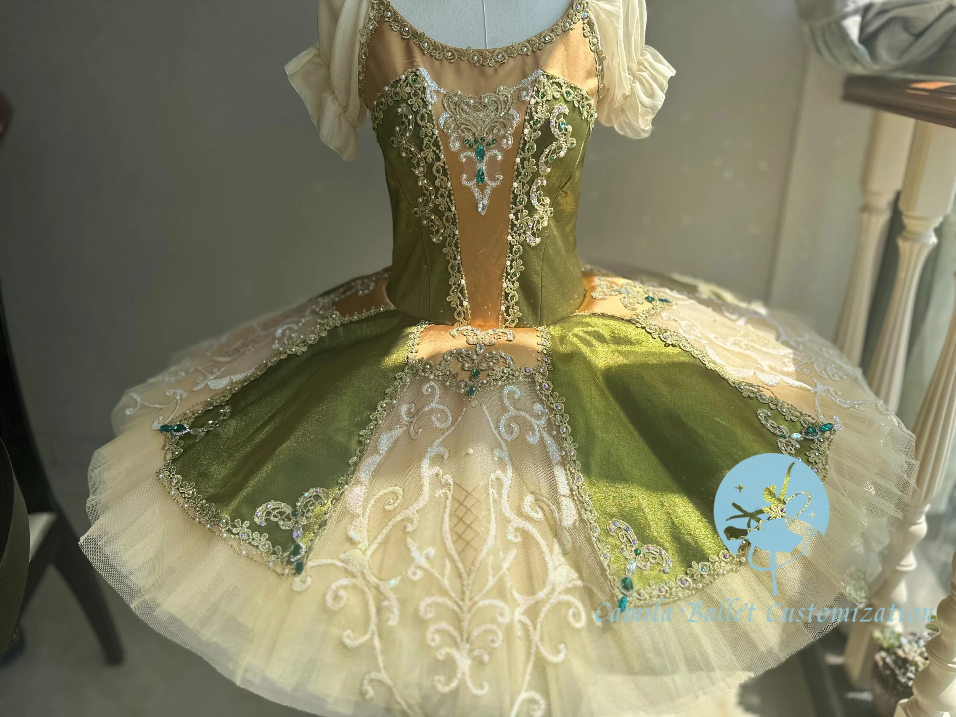 

Новая балетная пачка Esmilada Pakita, вариация Спящей красавицы, юбка для выступлений по индивидуальному заказу для взрослых и детей