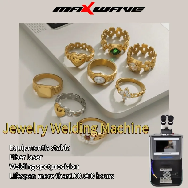 High-Precision QCW Split Type Laser Welding Machine 60/120/200W for Jewelry Goldsmiths and Professional Metal Repair Technicians