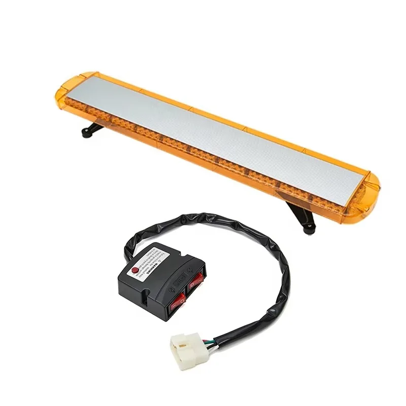 DC12V 88W 47 inch amber new emergency warning roof flash
