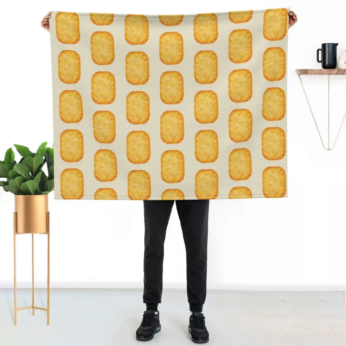 Manta Hashbrown, suave, para decoración del hogar, para sofá y dormitorio