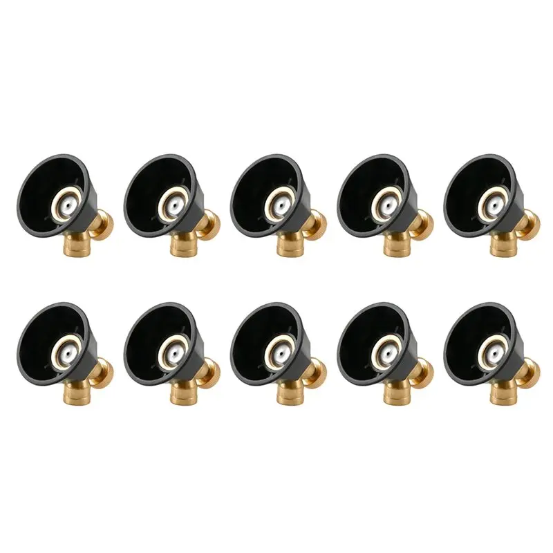 GYTB-High-Pressure Air Nozzle Agricultural Black Cyclone Adjustable Windproof Sprayer Atomization Dosing System