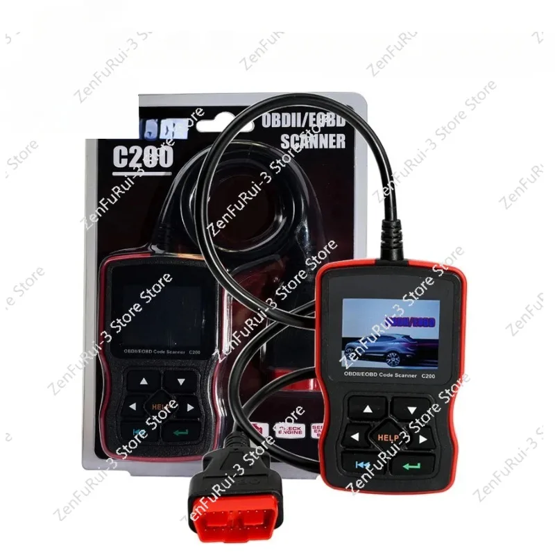 

Многосистемный сканер C200 OBDII EOBD с многоязычным автоматическим сканером, программное обеспечение для диагностического инструмента автомобиля