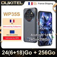 OUKITEL WP35S Rugged Smartphone - 24GB(6+18) 256GB 48MP+16MP 6.56\