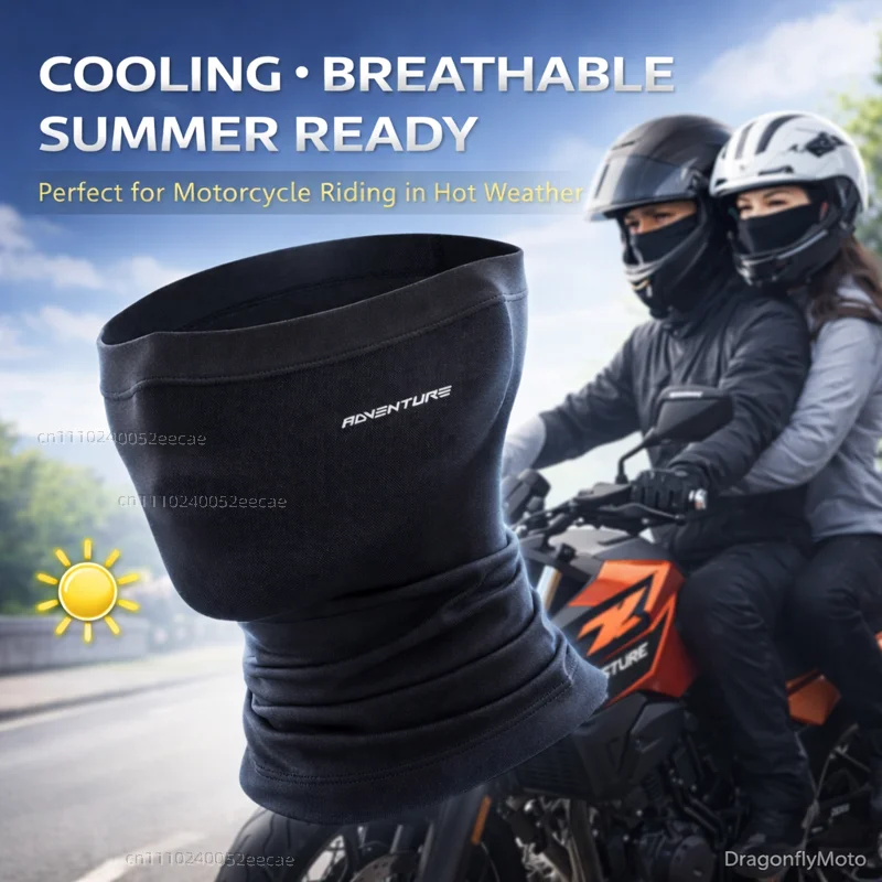 For KTM 390 790 1050 1090 1190 890 ADVENTURE ADV 1290 Super Custom Logo Motorcycle Mask Summer Breathable Neck Scarf UV