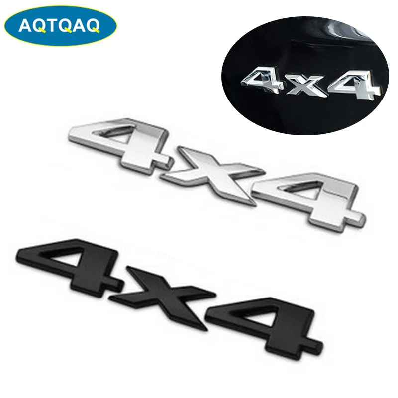 3D 4x4 Four wheel drive Car sticker Logo Emblem Badge Decals for Toyota Land Cruiser Prado 150 Camry Prius Crown Highlander