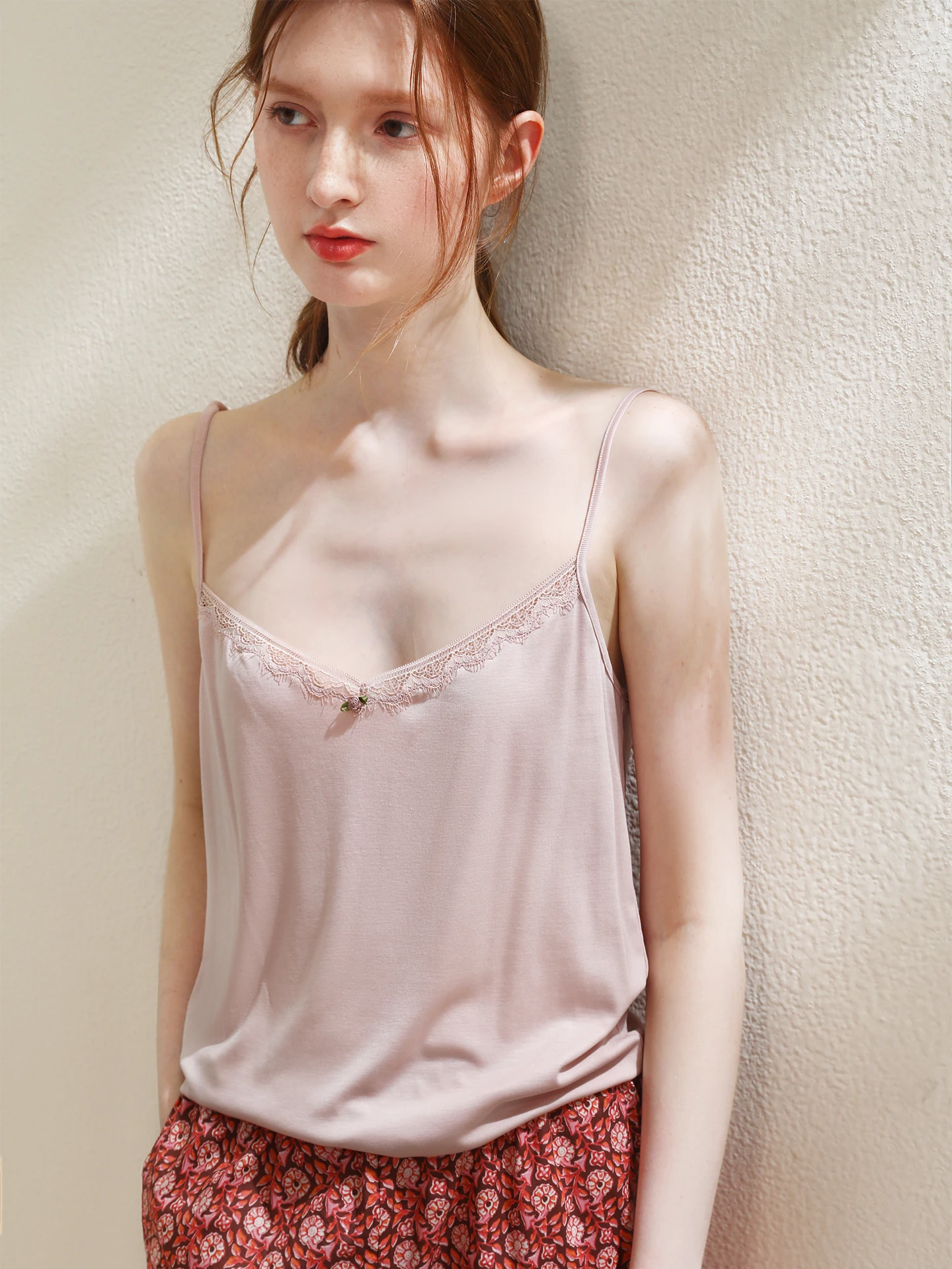 lace-trim-ruffle-hem-che-nightgown-ice-silk-cool-sensation-knitted-v-ne-casual-home-wear-outerwear-inner-match