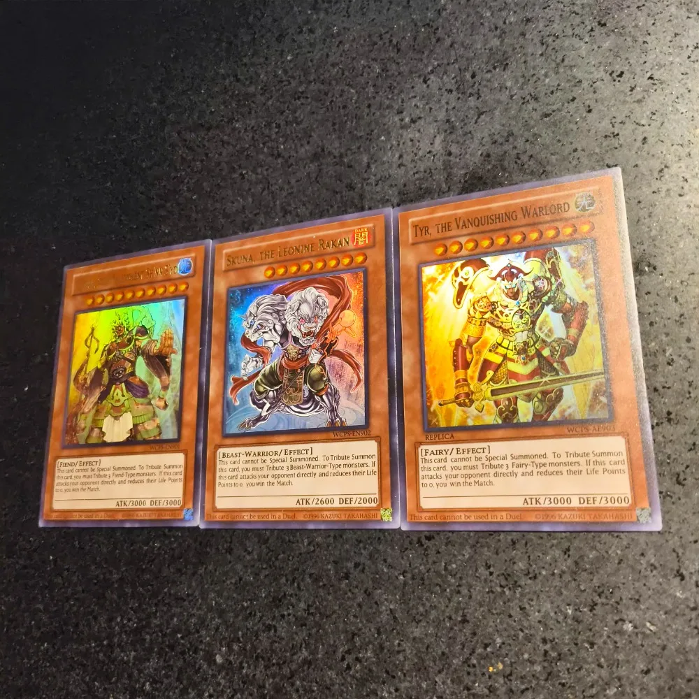 Yu-Gi-Oh! WCS World Congress 2009 Winning Card Oryginalna, samodzielnie wykonana seria kart Anime Peripheral Game Collection Card Prezent świąteczny