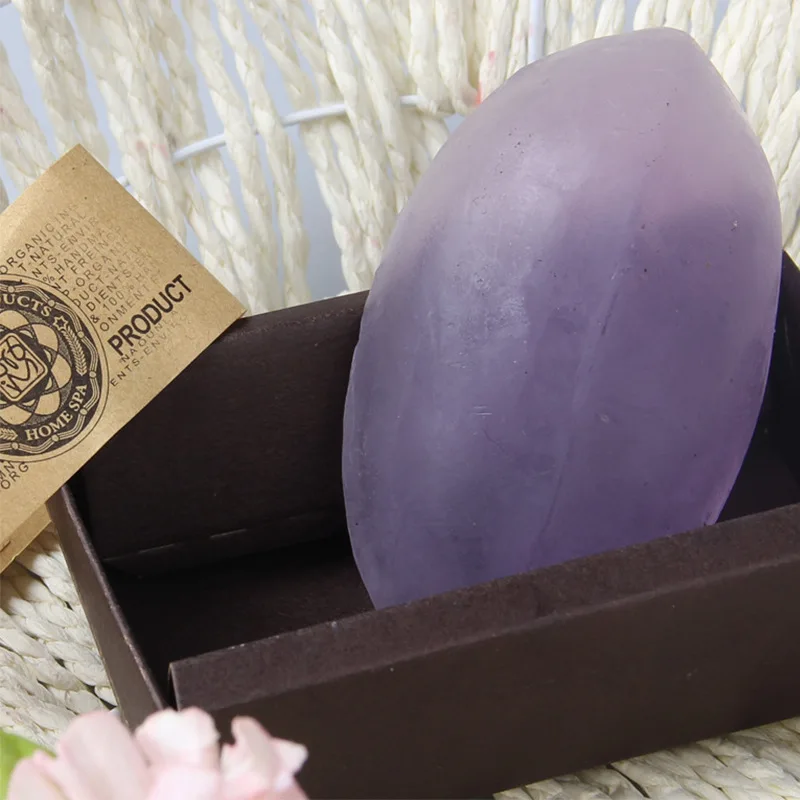 Thailand Transparent Lavender Moisturizing and Nourishing 110G Essential Oil Handmade Soap