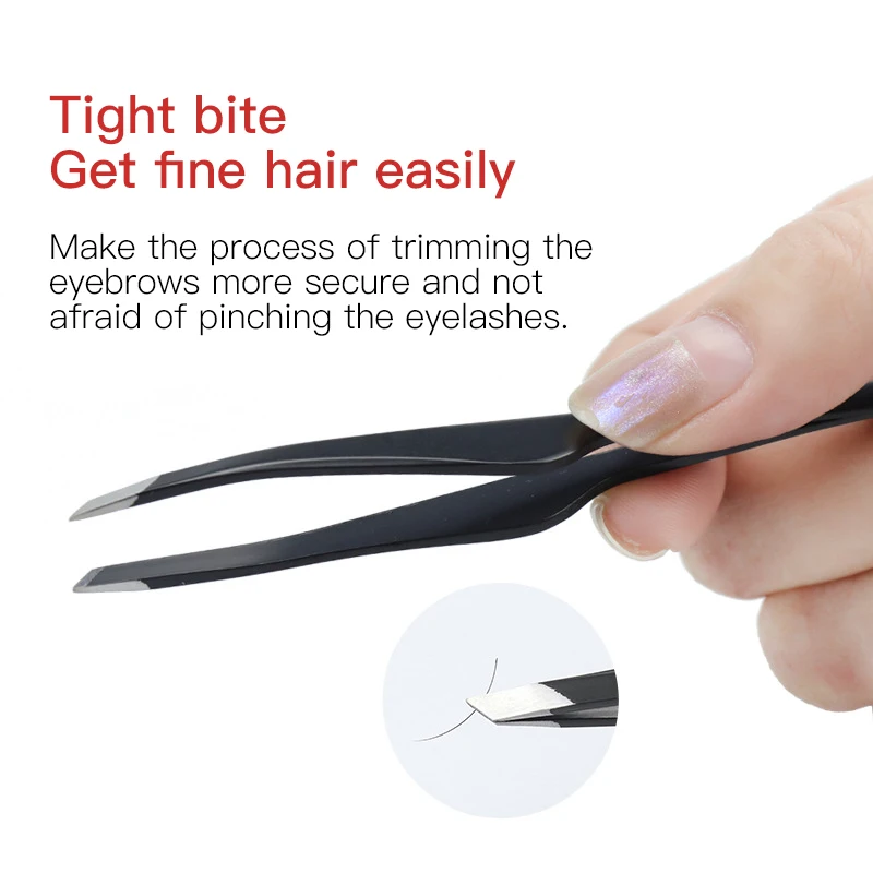 2/3PCS Makeup Tools Easy To Use Precise Innovative Must-have Reliable Pain-free Precision Hair Removal Tweezers For Women