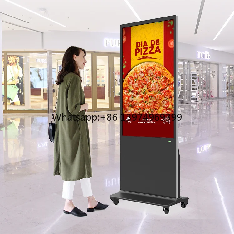 Cheap Price Floor Standing Digital Signage 43inch Advertising Display Kiosk Machine Advertising Display