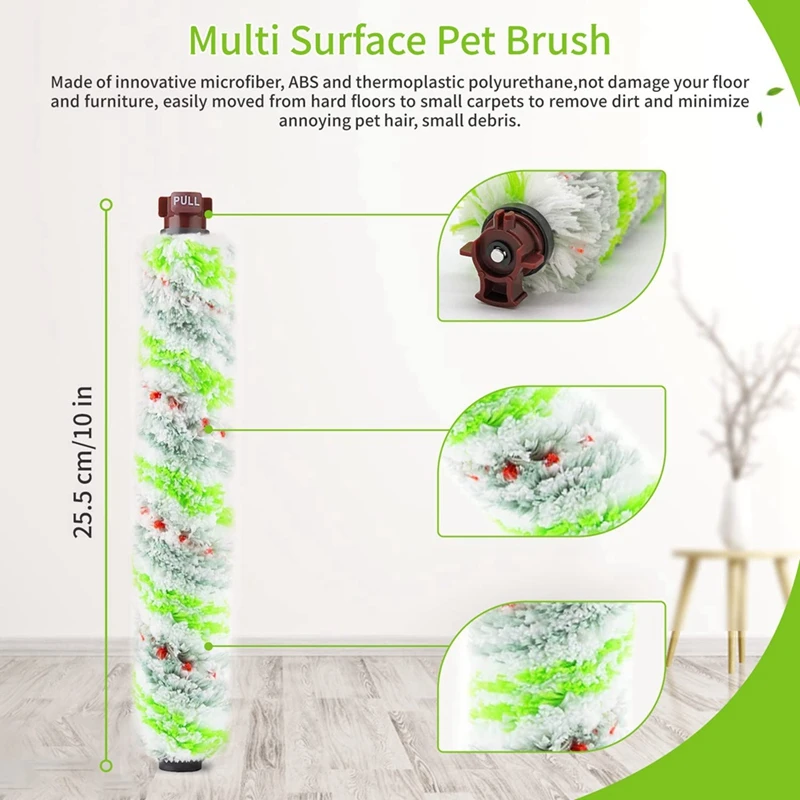 Replacement Roller Brush HEPA Filters For Bissell 1866 1868 1926 1785 Crosswave Wet & Dry Vacuum Cleaner Accessories