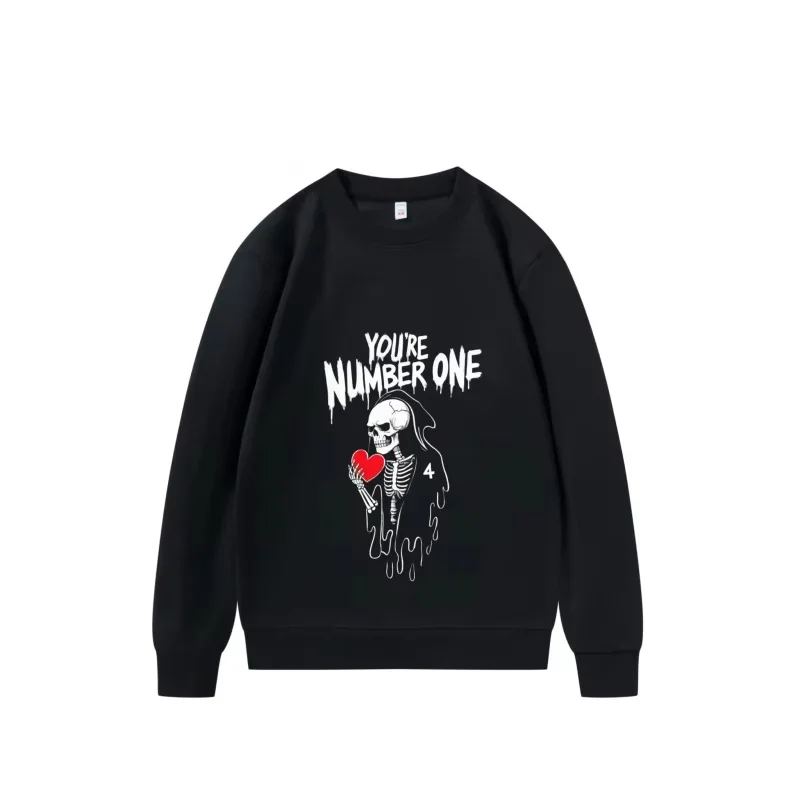 250Gsm Heavyweight Round Neck Sweatshirt Oversized Pullover 2026 from Usa Free Shipping Casual Loose Fit