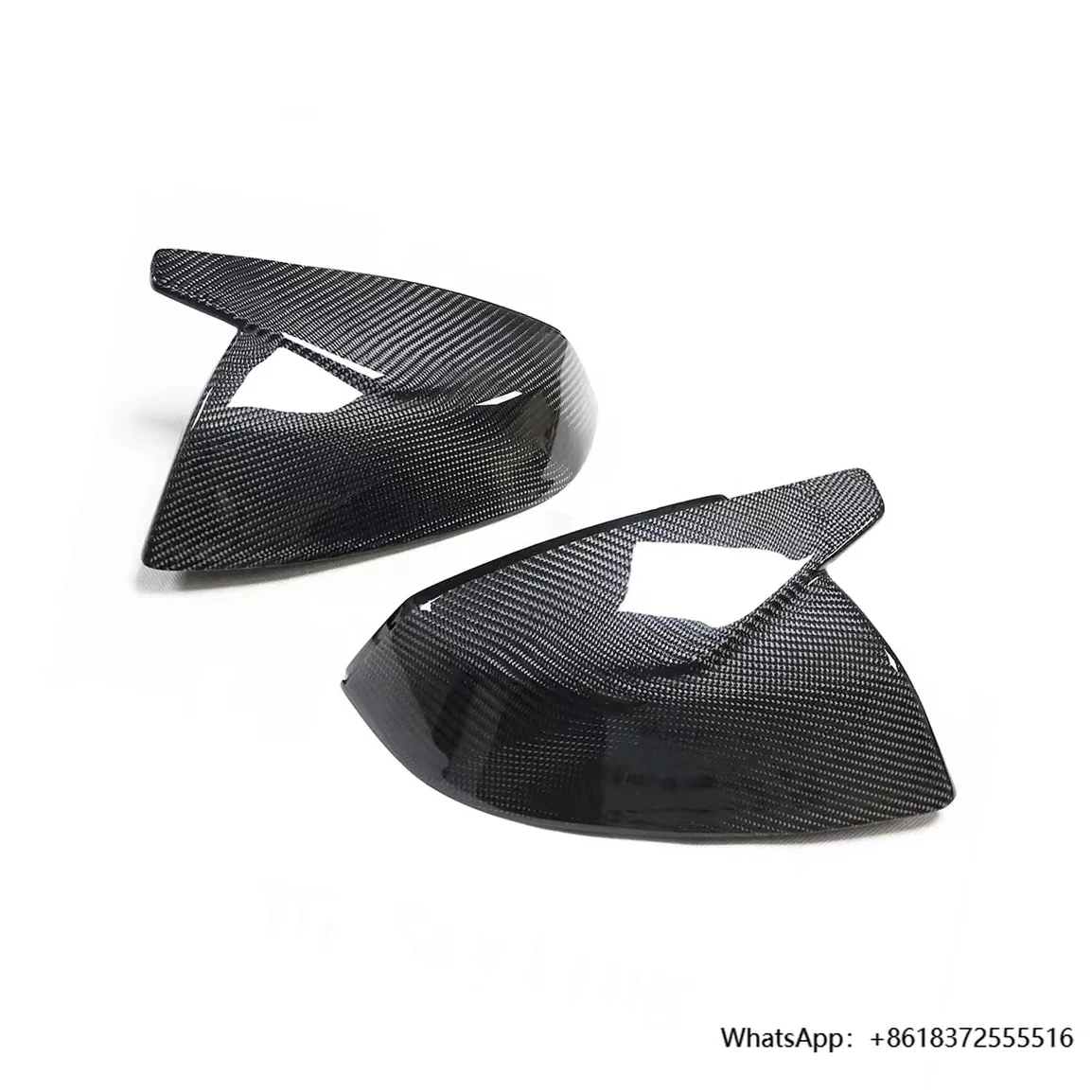 

daCarbon Fiber Side Mirror Cover for Q5 Q7 SQ5 SQ7 Auto Part Side Bumper Splitter