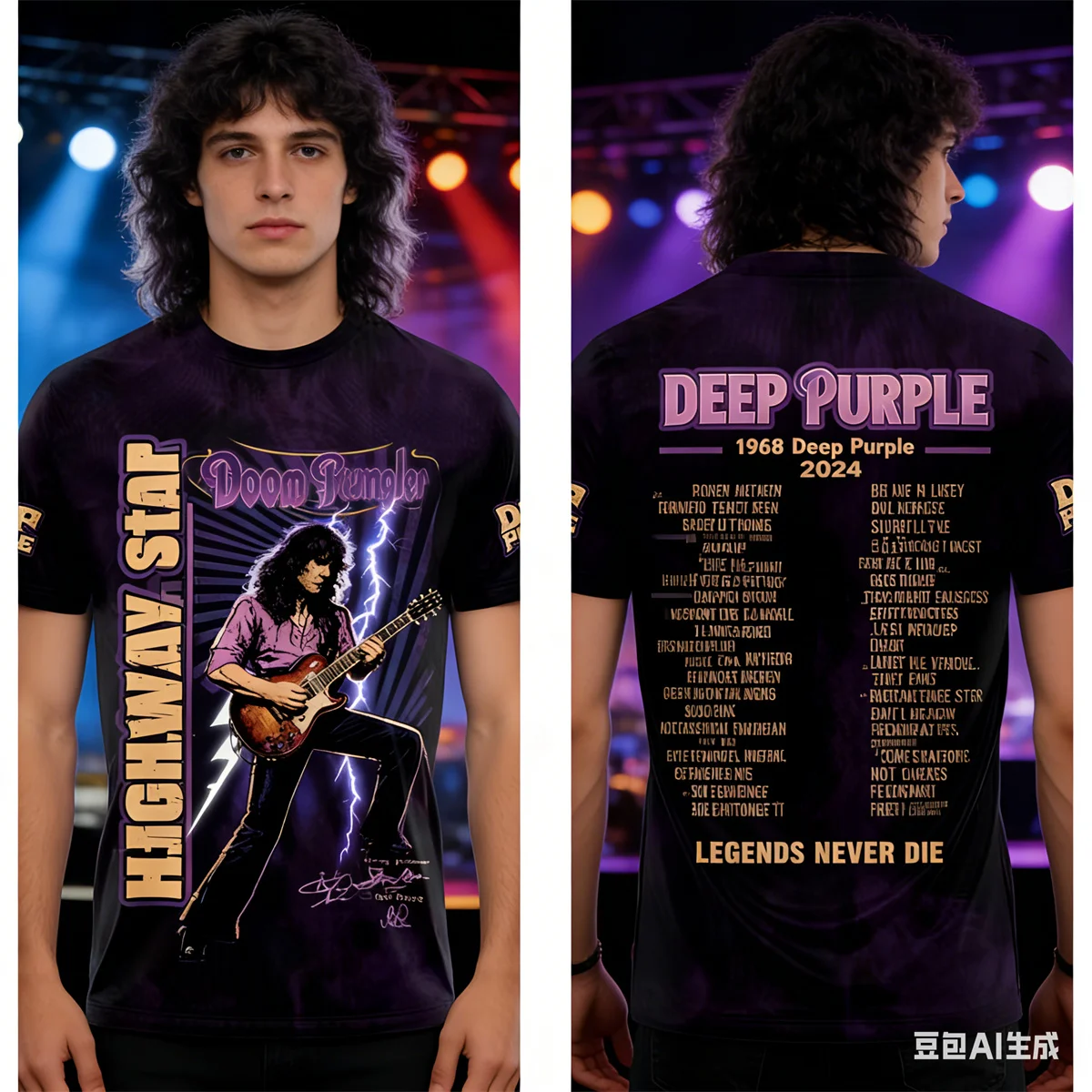 

Футболка с 3D принтом Rock Deep Purple Band для мужчин и женщин, модная повседневная футболка с коротким рукавом, топы в стиле хип-хоп, футболки, мужская одежда 10