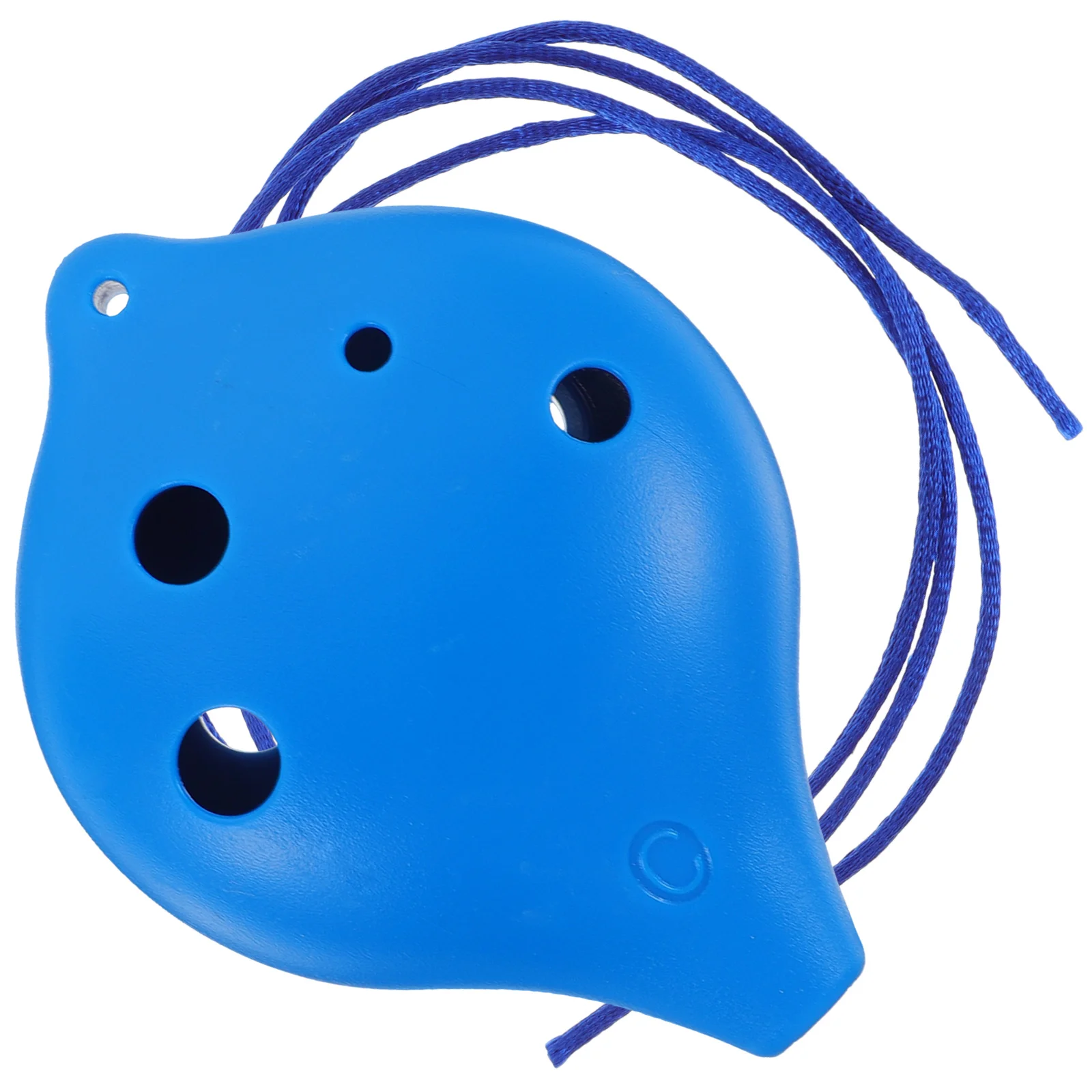 Children’s Toys Ocarina Creative Wind Instrument 6-hole Plastic Mini for Beginners Portable Practice Blue Baby