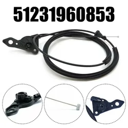 Hood Release Cable For BMW For E36 318i 328i 1992-99 OEM Part Number 51231960853 Direct Replacement Car Accessories