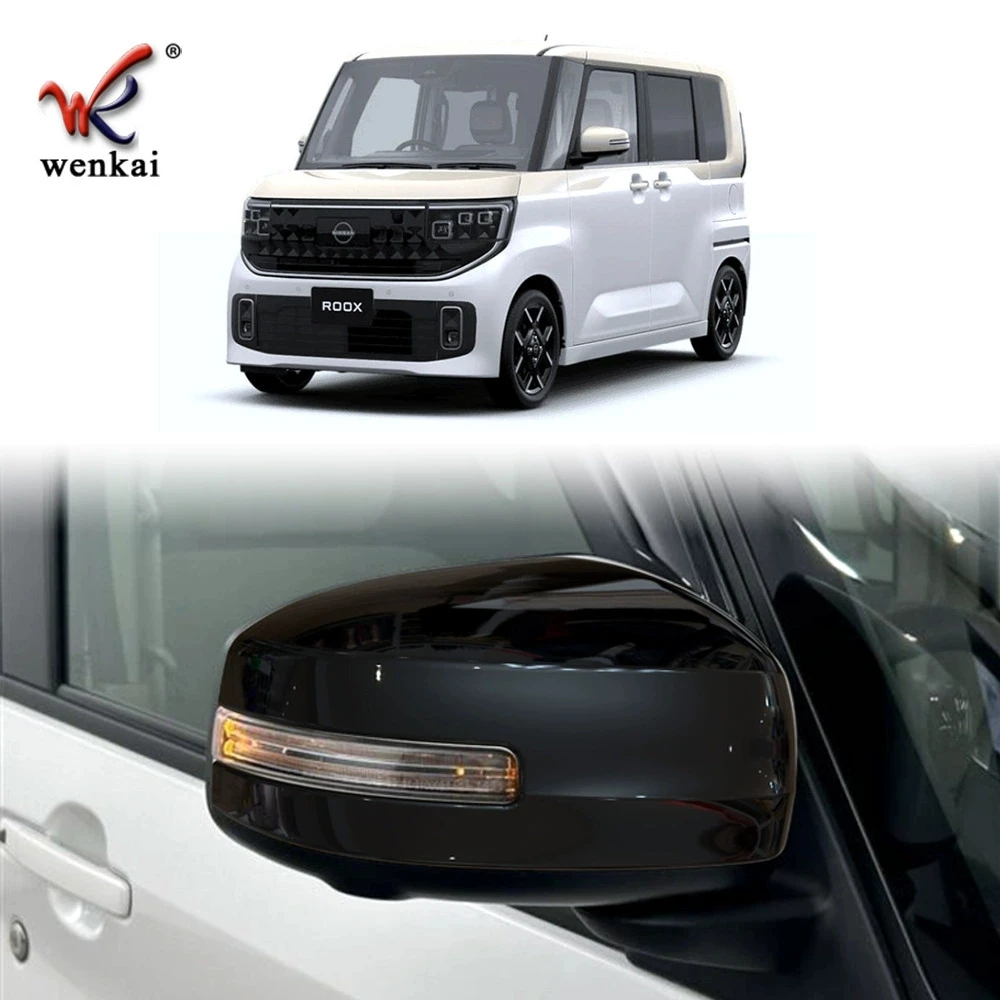 

Car Rearview Mirror Cover Cap Side Wing Mirror For 2025 2026 Nissan Roox Accessories