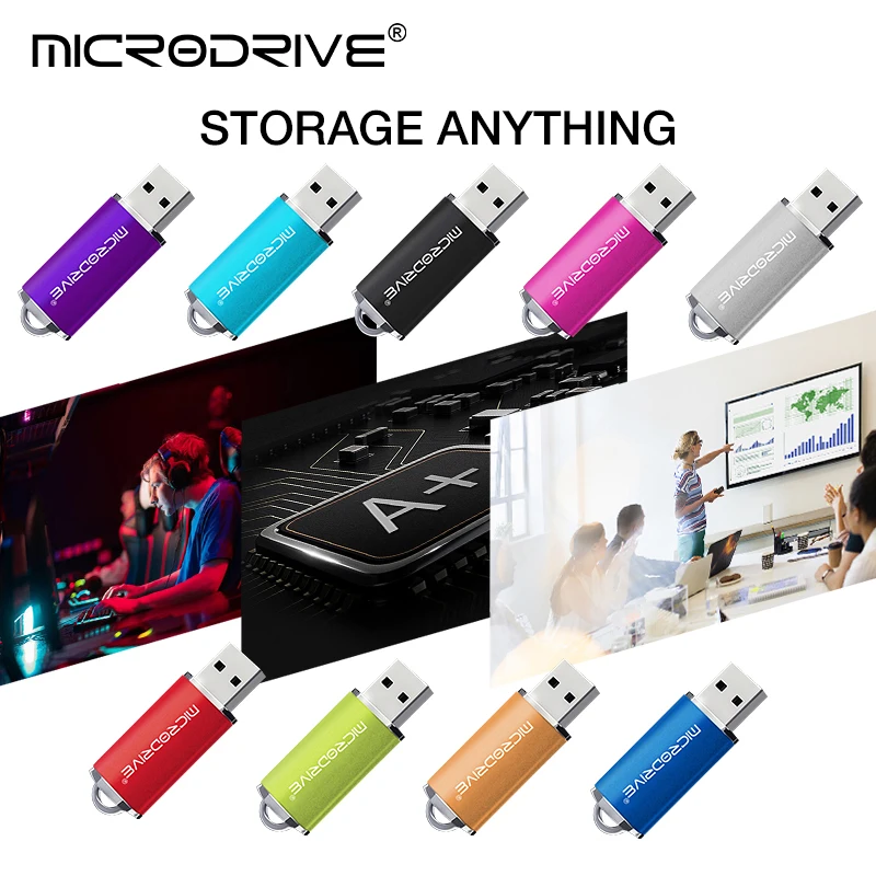 USB Flash Drive 128GB 64GB 32GB 16GB 8GB USB 2.0 Pen Drive Flash Memory Card U Stick High Speed Memoria Usb Pendrive image 3
