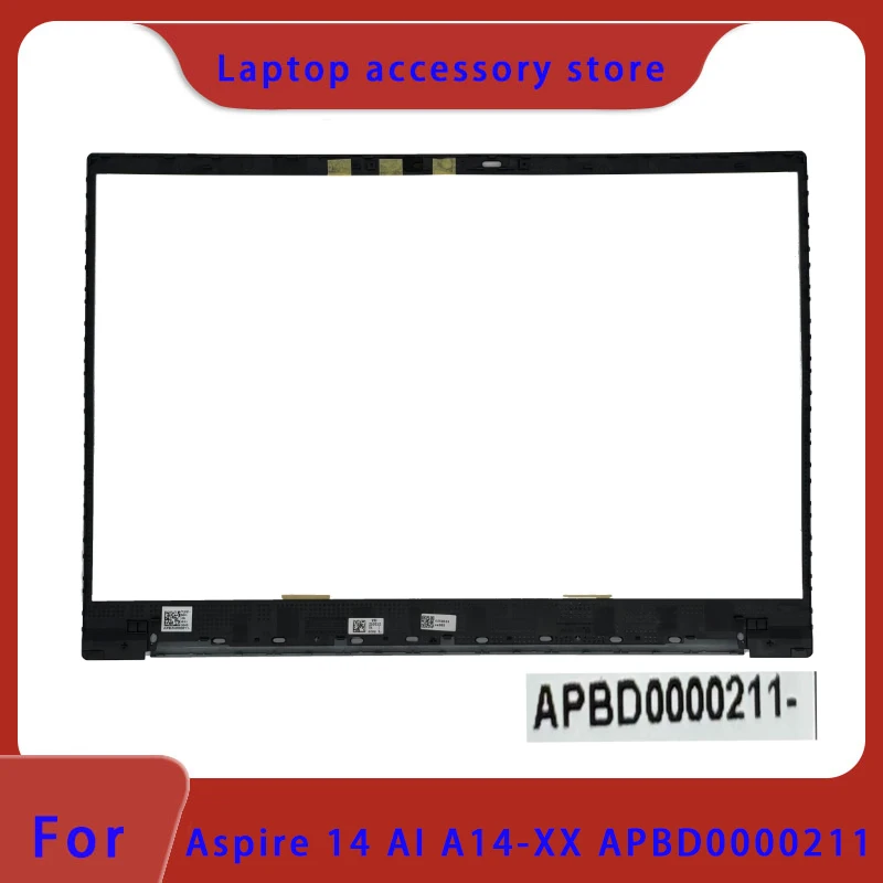 Original suitable for Aspire 14 AI A14-XX APBD0000211 series laptops LCD screen frame front panel blue black border B Cover