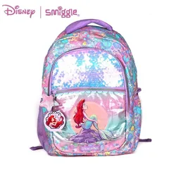 Disney Smiggle Bolsa Escolar de sirena para niños, papelería para estudiantes, estuche para bolígrafos, bolsa de Almuerzo