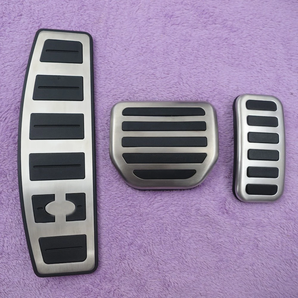 

DEE Car Accessory For Range Rover Sport Discovery 3/4 LR3/LR4 Fuel Brake Foot Rest pedals Plate,Non slip Accelerator brake Pads
