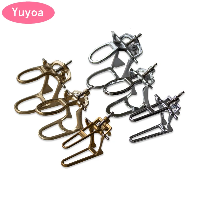 5Pcs Dental Simple Articulator Copper&Zinc Alloy Articulator S/M/L Dentistry Laboratory Technician Equipment Dentist Tools 3 Siz