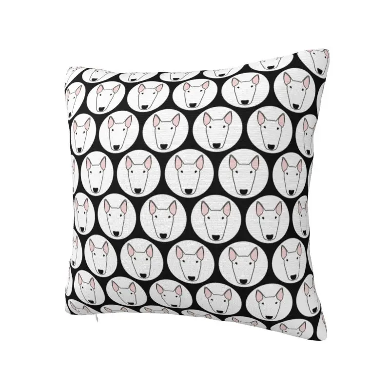 Bull Terrier Dog Bubble Pillow Case Sofa Dog Lover Nordic Cushion Cover Square Pillowcase