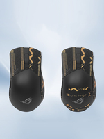 Printed Suede Full / Half cover Mice Sticker Anti-Slip Mouse sticker For ASUS ROG 3 Gaming Mouse