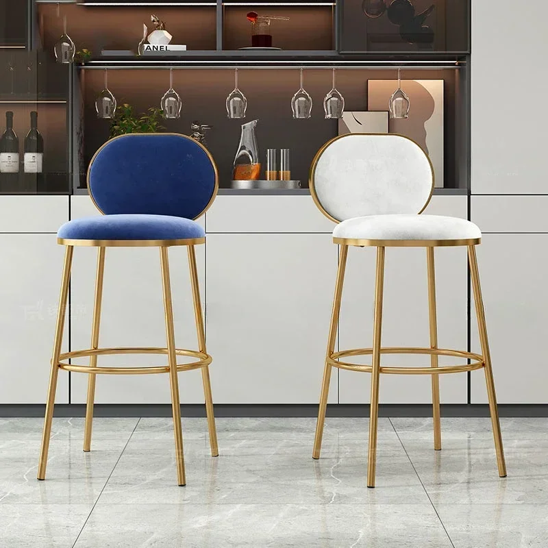 

Chair Furniture Counter Bar Stools Chairs Bar Stool Sillas Para Comedor High Nordic Iron European Minimalist Lounge Library