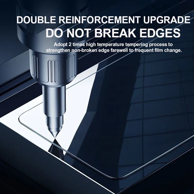 1-5 قطعة الزجاج المقسى آيفون 15 14 13 12 11 برو ماكس حامي الشاشة آيفون 6 6S 7 8 14 زائد SE XR X XS ماكس الزجاج