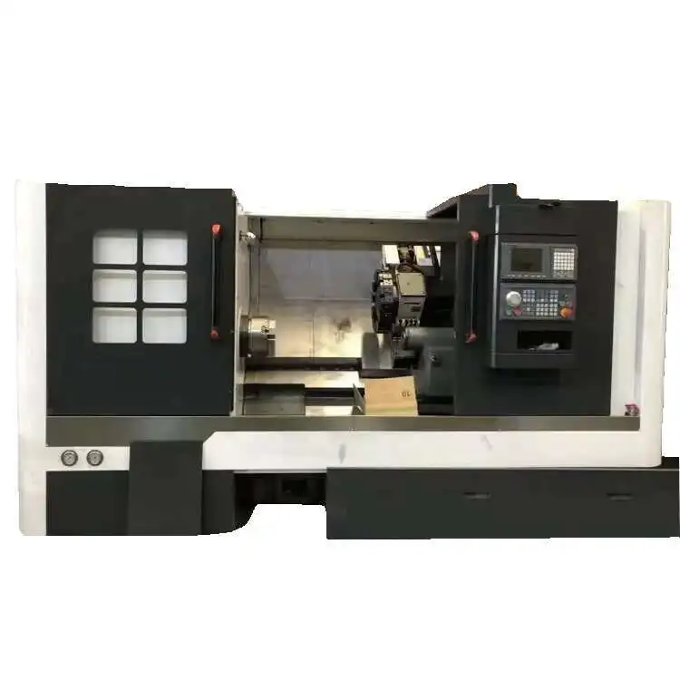 Double Spindle Lathe Hine Tool Processing Milg Hines Flat Bed Turning CNC Metal New Product 2020 Provided Automatic