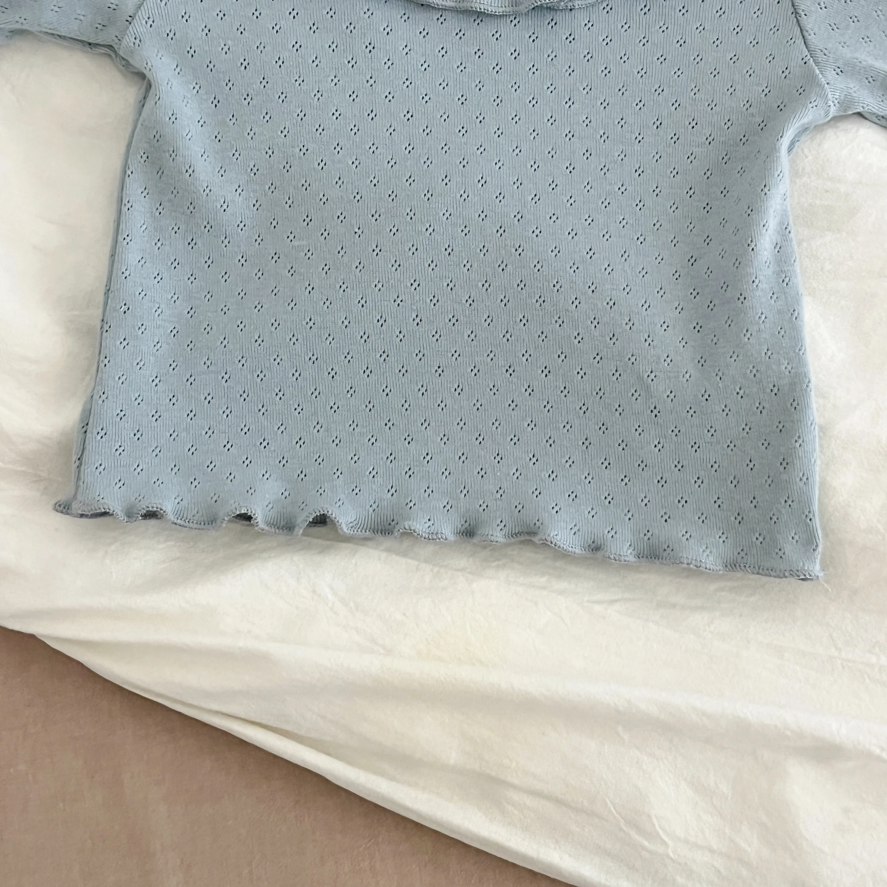 1-6Yrs Baby Kleidung Frühling Infant Mädchen Langarm T-shirts Spitze Lotus Kragen Prinzessin Kinder Bodenbildung Shirt Kleinkind Baumwolle Tops – Detail 25